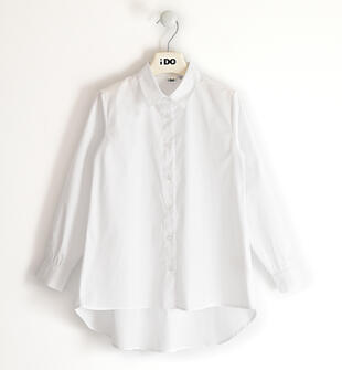 Camicia elegante ragazza ido BIANCO-0113