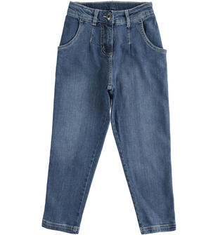 Jeans baggy ragazza ido STONE WASHED-7450
