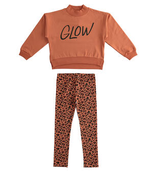 Completo sportivo ragazza due pezzi ido COTTO-2042