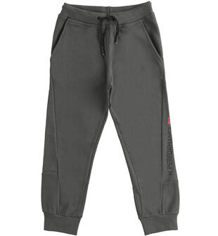 Pantaloni in felpa ragazzo ido GRIGIO-0567