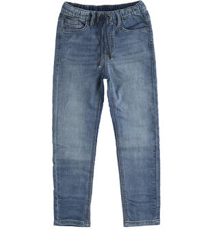 Jogger jeans ragazzo ido STONE WASHED-7450