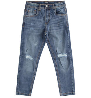 Jeans strappati ragazzo ido STONE WASHED-7450