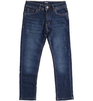 Jeans ragazzo regular fit ido SOVRATINTO BEIGE-7180