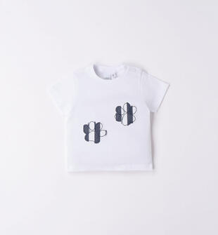 T-shirt neonato con zampette ido