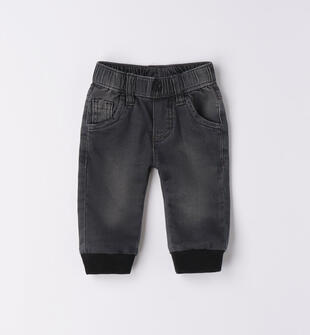 Jeans morbido neonato ido NERO-7991
