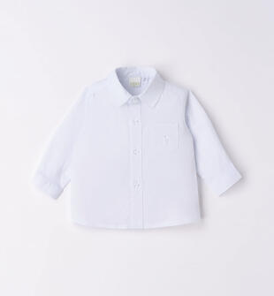 Elegante camicia neonato ido BIANCO-0113