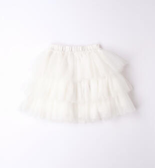 Gonna ragazza in tulle ido PANNA-0112