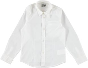 Camicia bianca di cotone ido