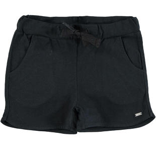Comodissimi shorts 100% cotone per bambina ido