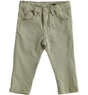 Versatile pantalone in twill stretch di cotone 