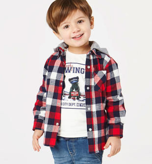 camicia rossa bambino