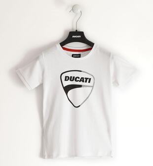 T-shirt Ducati per ragazzo ducati BIANCO-0113