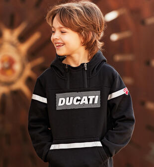 Felpa Ducati con cappuccio e stampa ducati