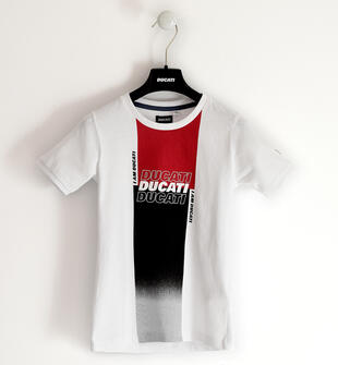 T-shirt Ducati per ragazzo ducati BIANCO-0113