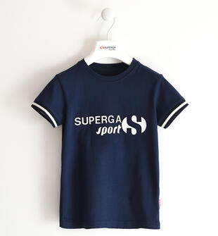 Superga T-shirt per bambino superga NAVY-3885