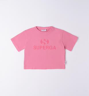 T-shirt Superga 100% cotone bambina superga ROSA-2426