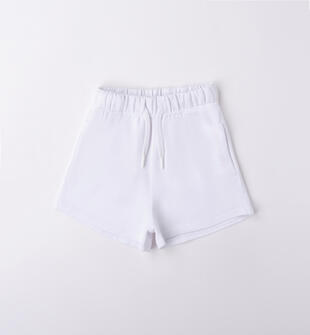 Pantalone corto 100% cotone bambina Superga superga