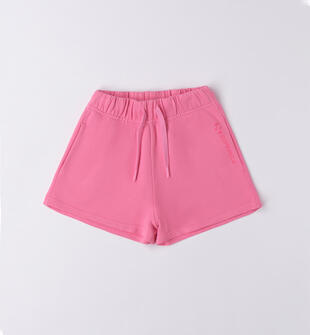Pantalone corto 100% cotone bambina Superga superga ROSA-2426