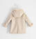 Cappotto modello shearling per bambina sarabanda BEIGE-BEIGE-8208 back