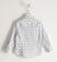 Camicia in popelini stretch con papillon sarabanda BIANCO-BLU-6QA6 back