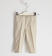 Elegante pantalone classico in lino sarabanda			TORTORA-0521