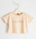 T-shirt in jersey stretch con scritta "Garden" sarabanda			BEIGE-1033
