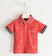 Polo in cotone organico stretch "Sarabanda interpreta Fiat Nuova 500" sarabanda			ROSSO-BIANCO-6RA3