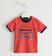 T-shirt in jersey stretch cotone organico con zip "Sarabanda interpreta Fiat Nuova 500" sarabanda			CORALLO-2155