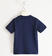 T-shirt 100% cotone con tasca trasparente sarabanda NAVY-3854 back