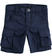 Pantalone corto modello cargo in twill di cotone sarabanda NAVY-3854