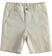 Pantalone corto in twill stretch di cotone sarabanda			TORTORA-0521