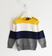 Maglia in tricot a blocchi di colore per bambino sarabanda			GIALLO-1615