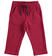 Pantalone in felpa stretch di cotone sarabanda			BORDEAUX-2537