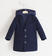 Cappotto in melton con finto gilet sarabanda NAVY-3854