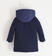 Cappotto in melton con finto gilet sarabanda NAVY-3854 back