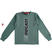 Maglietta girocollo in jersey 100% cotone Sarabanda interpreta Ducati con scritta verticale sarabanda			VERDE MILITARE-4253