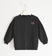 Felpa con zip con toppe a forma di stella sarabanda NERO-0658