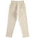 Pantalone in twill con vita arricciata sarabanda BEIGE-0157 back