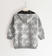 Felpa over con cappuccio foderato in tulle brand 500 sarabanda GRIGIO MELANGE-SILVER-6RP4 back