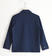 Giacca bambino in felpa 100% cotone con taschino sarabanda NAVY-3854 back