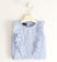 Camicia bambina in tessuto rigato con balze sarabanda AVION-3616