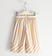 Pantalone per bambina con stampa rigata sarabanda BEIGE-0734 back