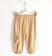 Pantalone bambina in 100% lyocell con tasca laterale sarabanda BEIGE-0734 back