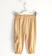 Pantalone bambina in 100% lyocell con tasca laterale sarabanda BEIGE-0734_back