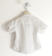 Camicia per bambino 100% lino a manica corta sarabanda BIANCO-0113_back