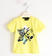 T-shirt 100% cotone per bambino con grafiche diverse sarabanda			GIALLO-5241