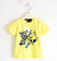 T-shirt 100% cotone per bambino con grafiche diverse sarabanda GIALLO-5241