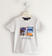 T-shirt 100% cotone per bambino con stampa fotografica sarabanda BIANCO-0113