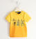 T-shirt per bambino 100% cotone con simpatiche stampe sarabanda GIALLO-1441