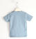 T-shirt per bambino 100% cotone con taschino e simpatiche stampe sarabanda AZZURRO-3922 back
